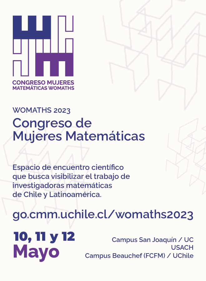 Invitación a Congreso de Mujeres Matemáticas WoMaths 2023