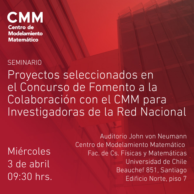 Seminario Proyectos del Concurso Fomento a la Colaboración para Investigadoras