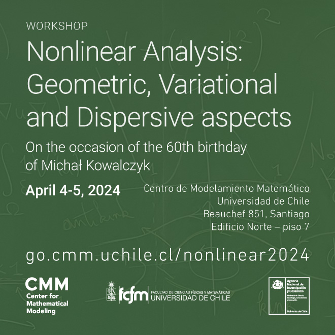 Invitation to the workshop in honor of Michal Kowalczyk