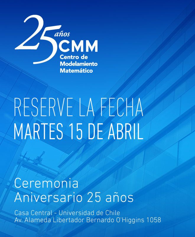 Reserve la fecha - 25 años del CMM